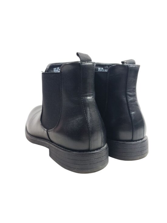 Nick Graham Mens Size 12 Black Chelsea Boots Black Faux Leather main image 6